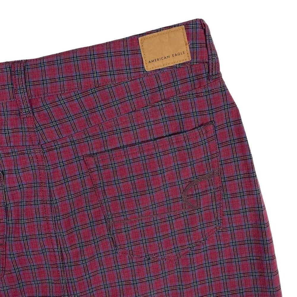 American Eagle Plaid Hi-Rise Mini Skirt Women’s Size 10 - Picture 3 of 7